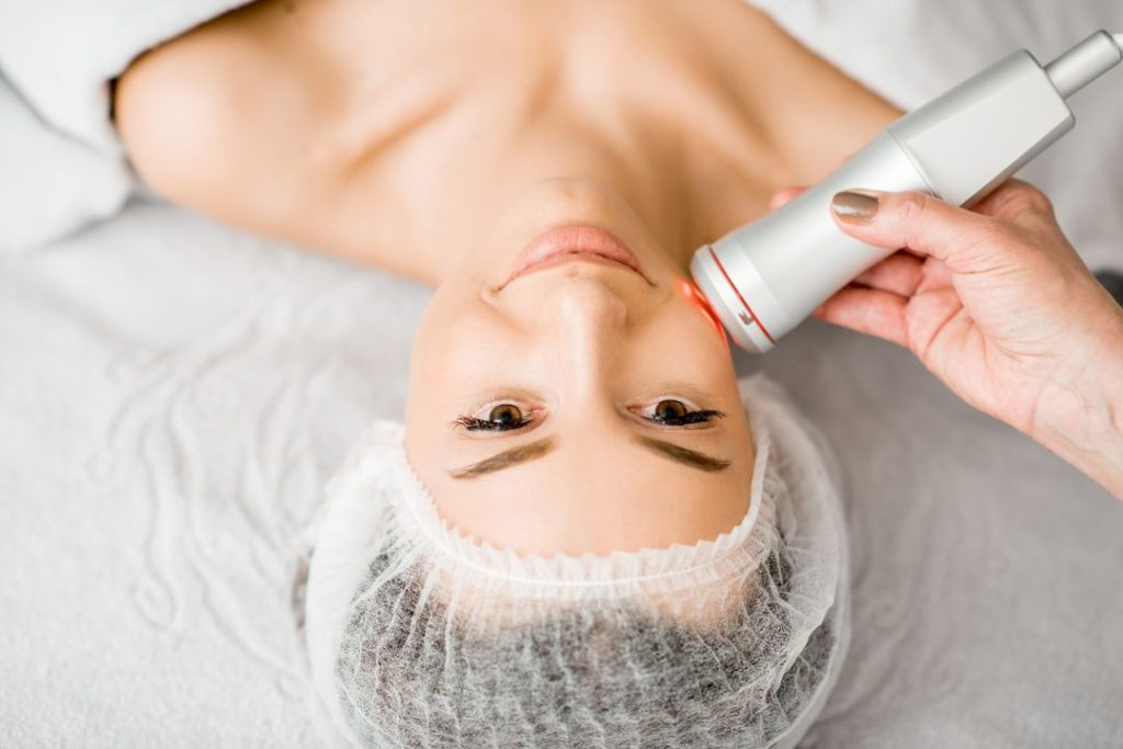 Radiofrequência estética facial